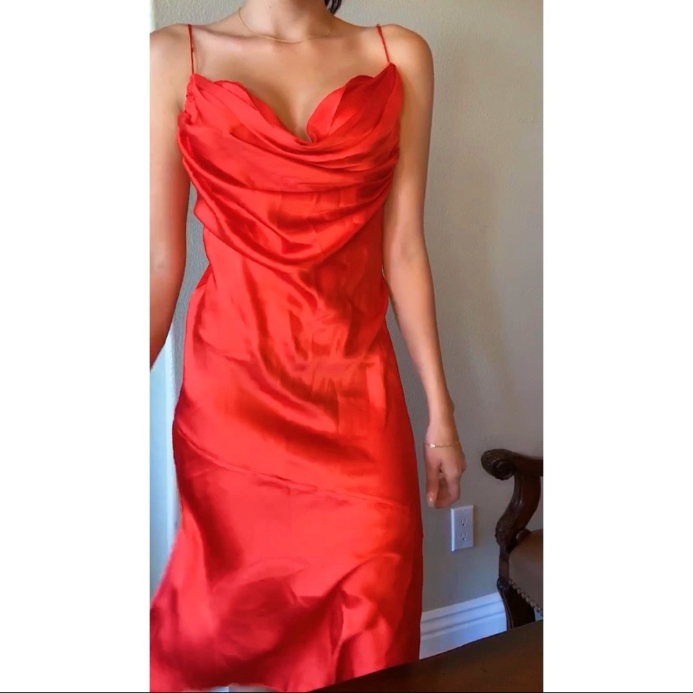 Kendall and Kylie 100% Silk Dress